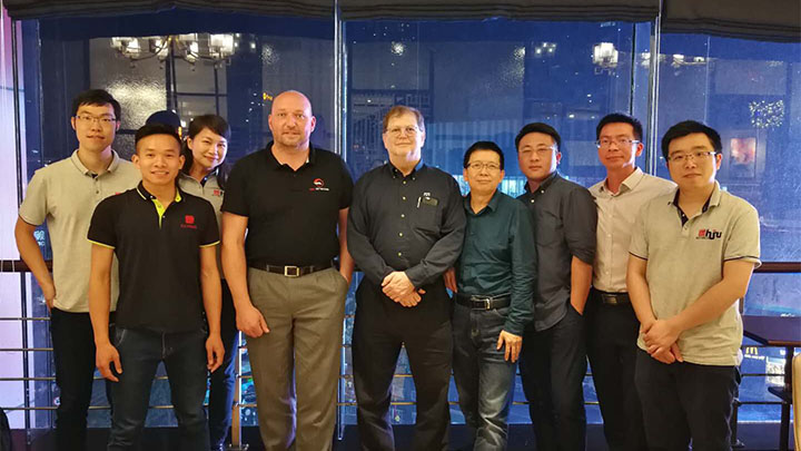 Q-Lab售后技術工程師Mike Garrett來訪交流